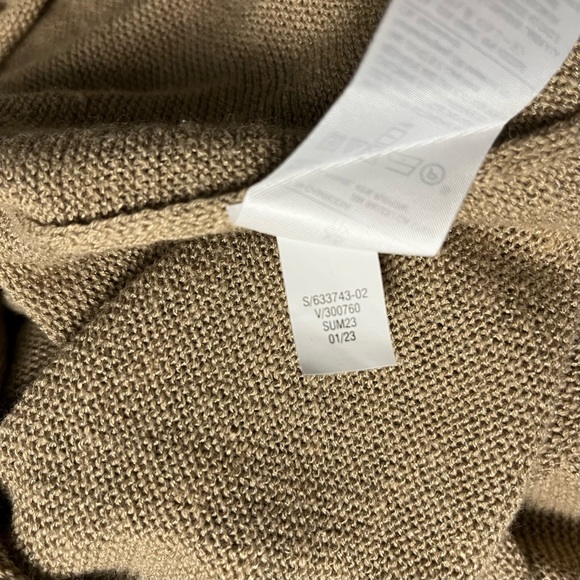 BANANA REPUBLIC NWT long knit open front duster cardigan long sleeve size XS - Picture 10 of 12
